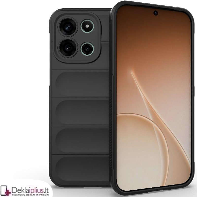 Magic Shield guminis dėklas su kameros apsauga - juodas (Oneplus Nord 6) Magic Shield guminis dėklas su kameros apsauga - juodas (Oneplus Nord 6)
